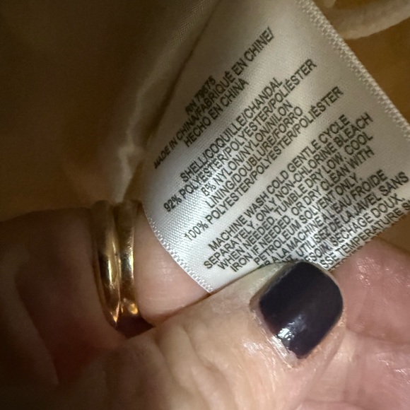 BCBGeneration Khaki Double-Breasted Trench Coat - Picture 5 of 6